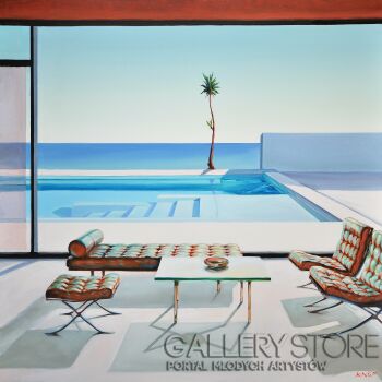 Rafał Knop-Swimming Pool EAV XXI 21-Olej