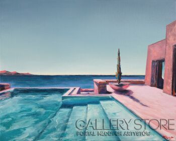 Rafał Knop-Swimming Pool VAI 84-Malarstwo