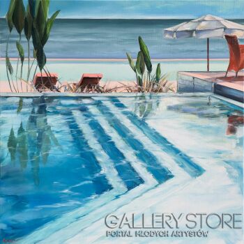 Rafał Knop-Swimming Pool VAI 87-Malarstwo
