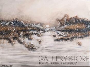 Robert Laskowski-Tam gdzie kończy się dzień-Malarstwo