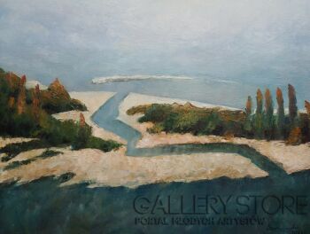 Roman Lewandowski-Mierzeja-Malarstwo