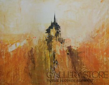 Tomasz Groma-The castel-Akryl