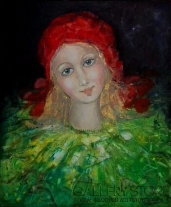 Urszula  Poposka-"Marysia"-Olej