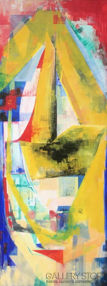 Vanessa Eslain Świgulska-Jop-Geometry Paradise-Akryl