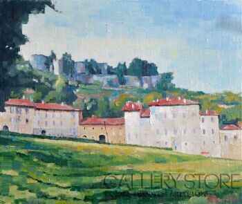 Wiaszesław Rogin-Bergamo. Parco Della Fara-Olej