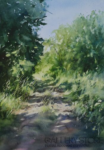 Witold Zieliński-LETNIE WĘDRÓWKI II-Malarstwo