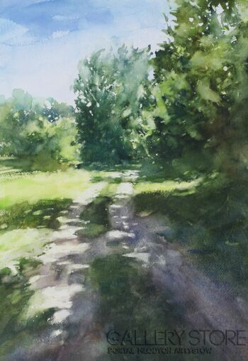 Witold Zieliński-LETNIE WĘDRÓWKI-Malarstwo