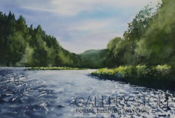 Witold Zieliński-PRZEŁOM DUNAJCA III-Malarstwo