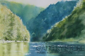 Witold Zieliński-PRZEŁOM DUNAJCA-Malarstwo