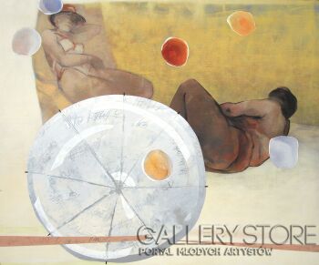 Włodek Warulik-PLAŻOWICZKI-Malarstwo