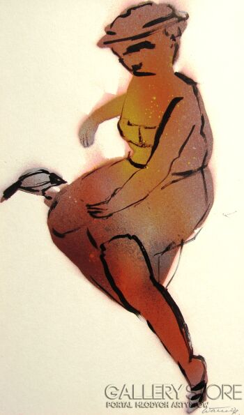 Włodek Warulik-WIECZORNE SPOTKANIE-Malarstwo