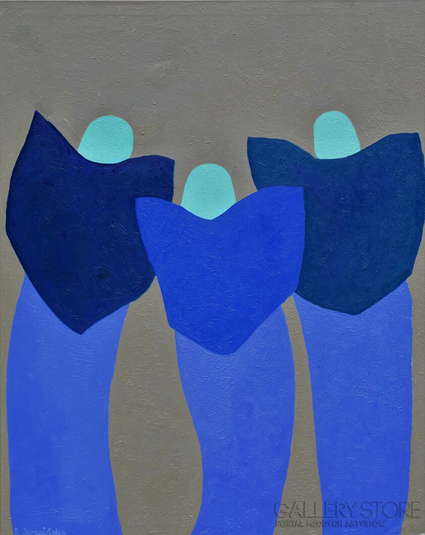 Agnieszka Brzezińska-Trzy Anioły-Olej