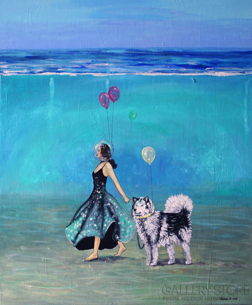 Agnieszka Turek-Finally I can breathe-Akryl