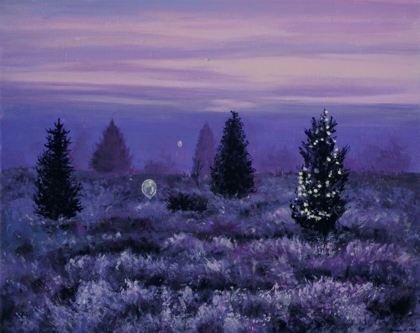 Agnieszka Turek-Nad ranem..-Akryl