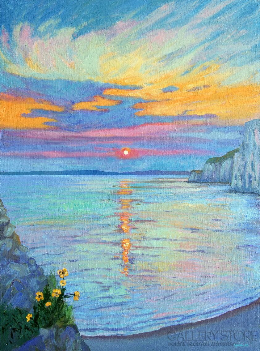 Agnieszka Turek-Waiting for another summer to end-Akryl