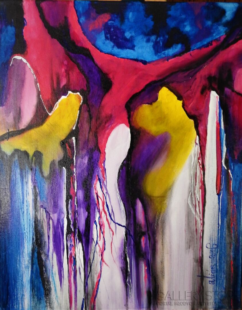 Alicja Wysocka-Świat należy do niej...-Olej