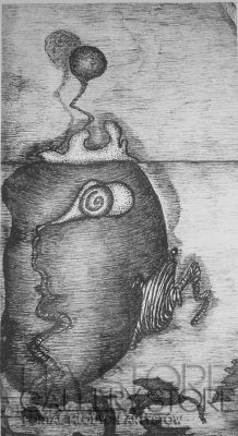 Amadeusz Popek-Kiwi Man-Grafiki i plakaty