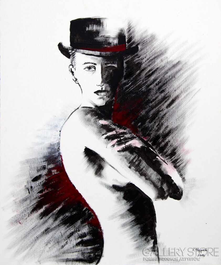 Ania Stępień-Dr. Jekyll and Mr. Hyde-Akryl