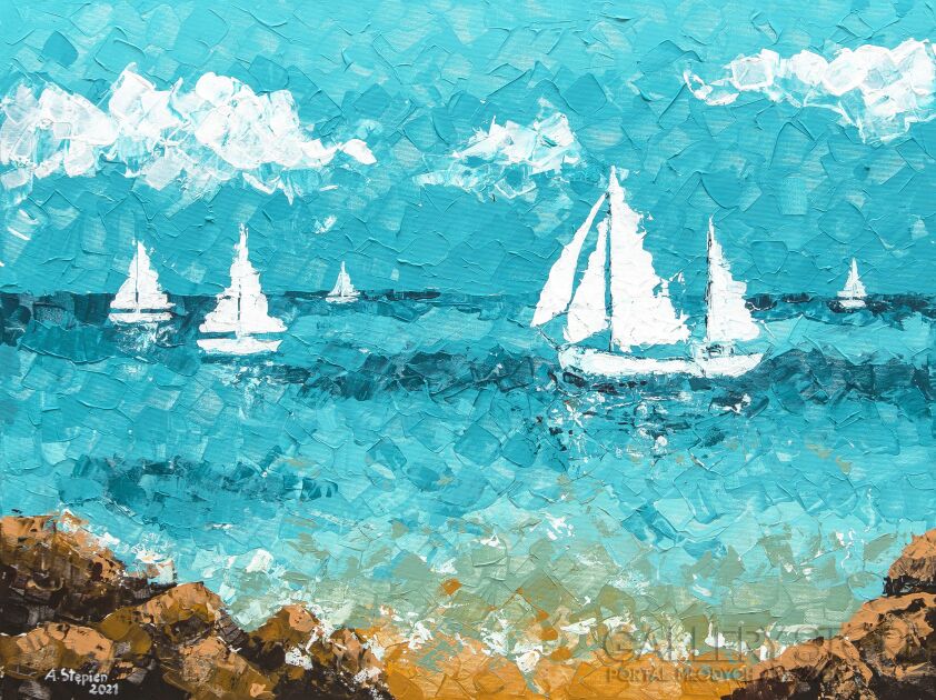 Ania Stępień-Zanzibar-Akryl