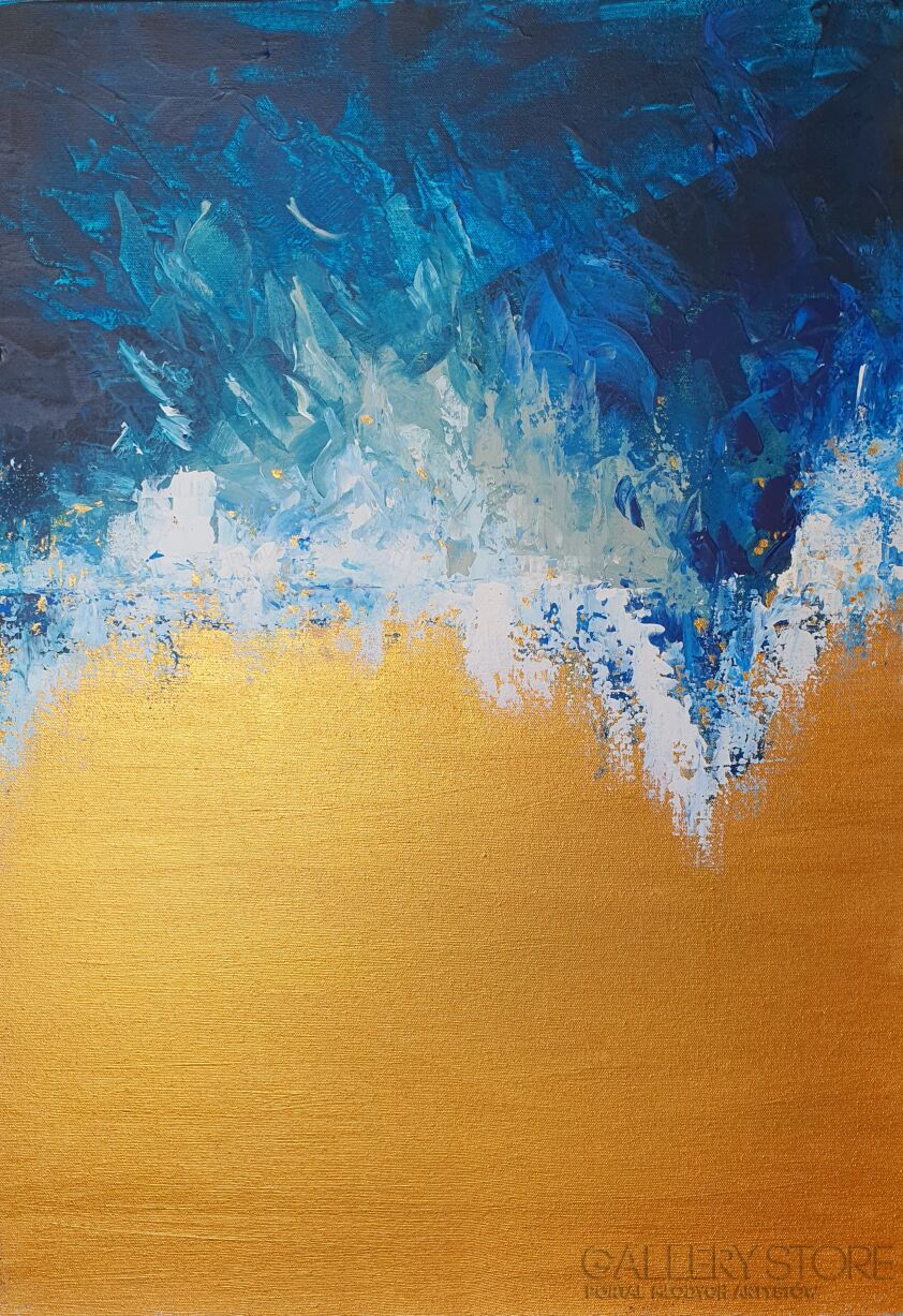 Anna Magier-Bursztynowa fala-Akryl