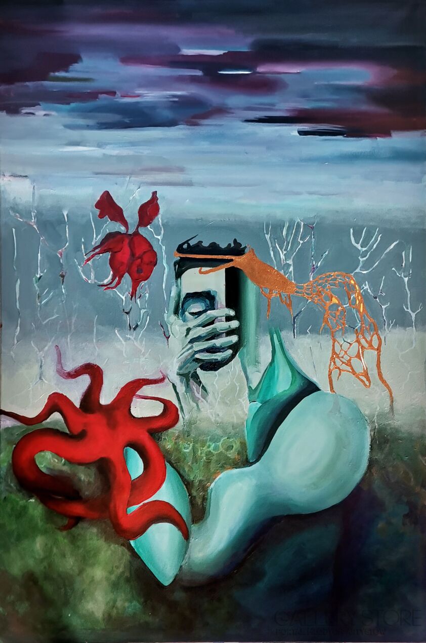 Bartłomiej Górecki-Anguish-Akryl