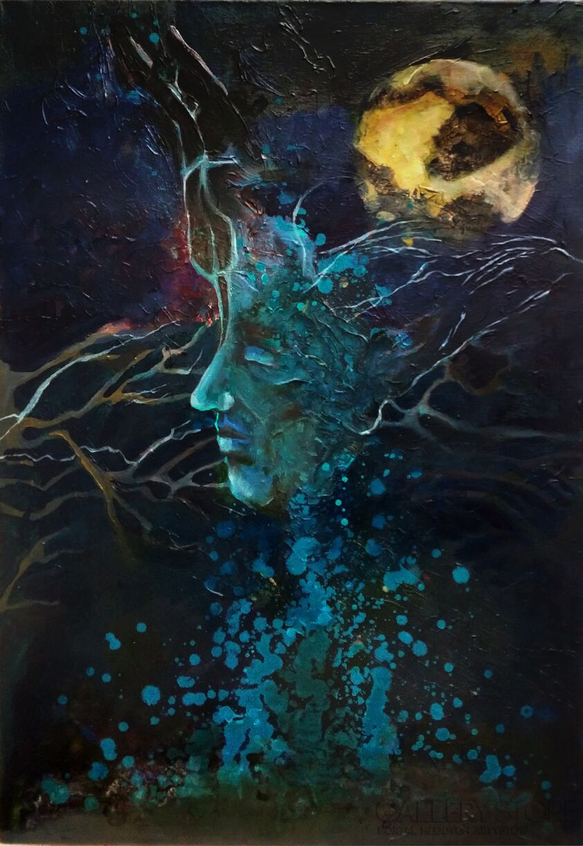 Bartłomiej Górecki-Luna-Akryl