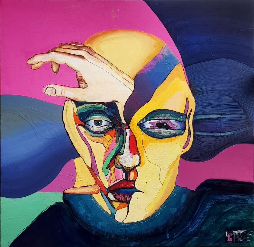 Bartłomiej Górecki-Mother of void-Akryl