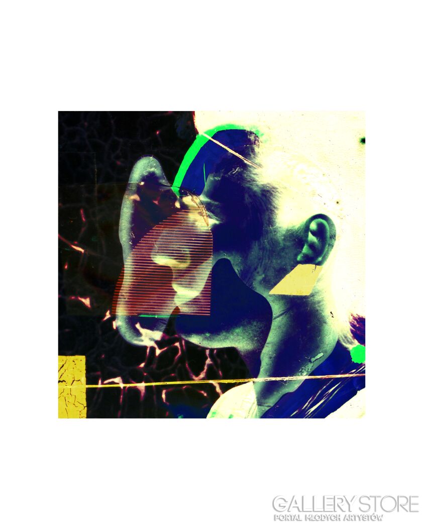 Daria Ilow-Portret #1016-Technika mieszana