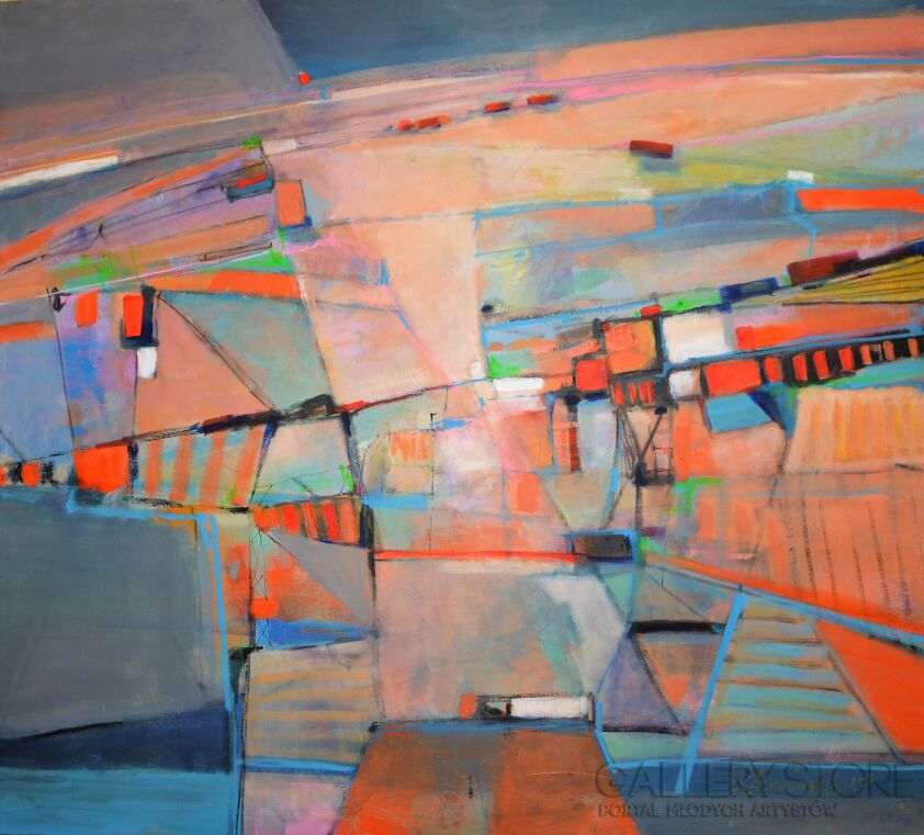 Elżbieta  Czerwińska-BY THE SEA-Akryl