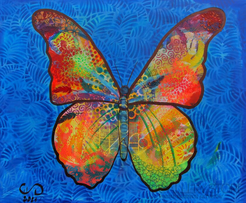 Emilia Gąsienica-Setlak-Motyl II-Akryl
