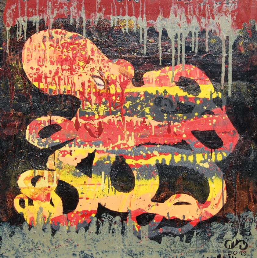 Emilia Gąsienica-Setlak-Octopus II-Akryl