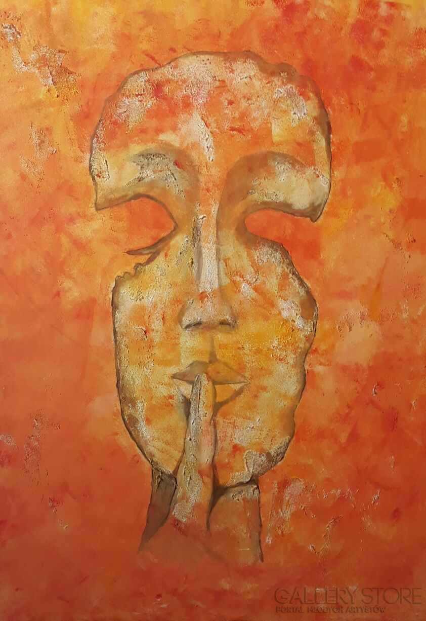 Ewa Gbiorczyk-"Silence"-Akryl
