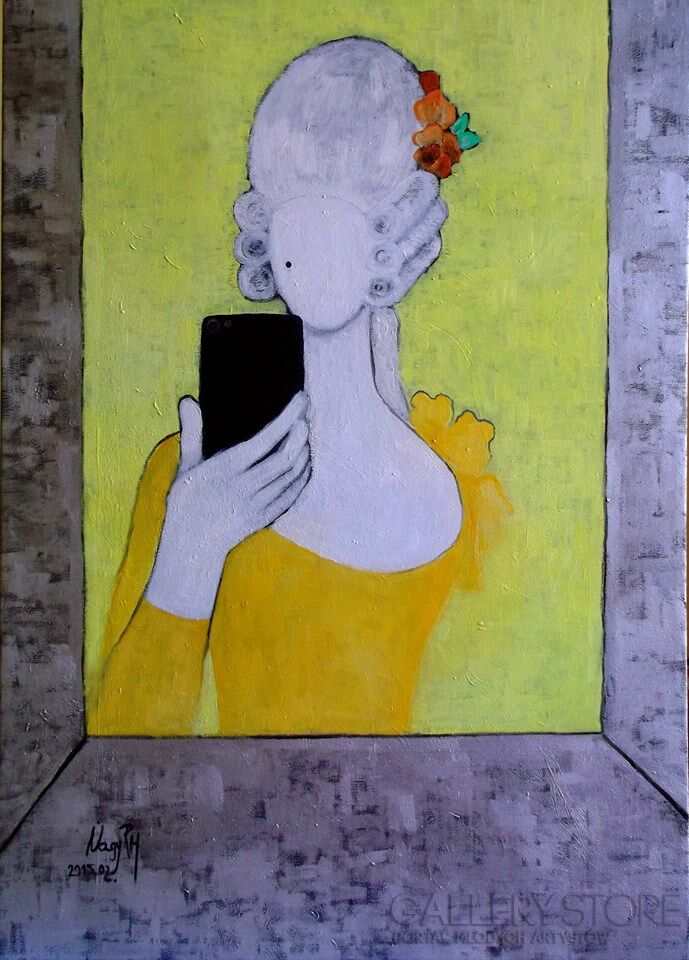 Helga Nagy-Selfie-Olej