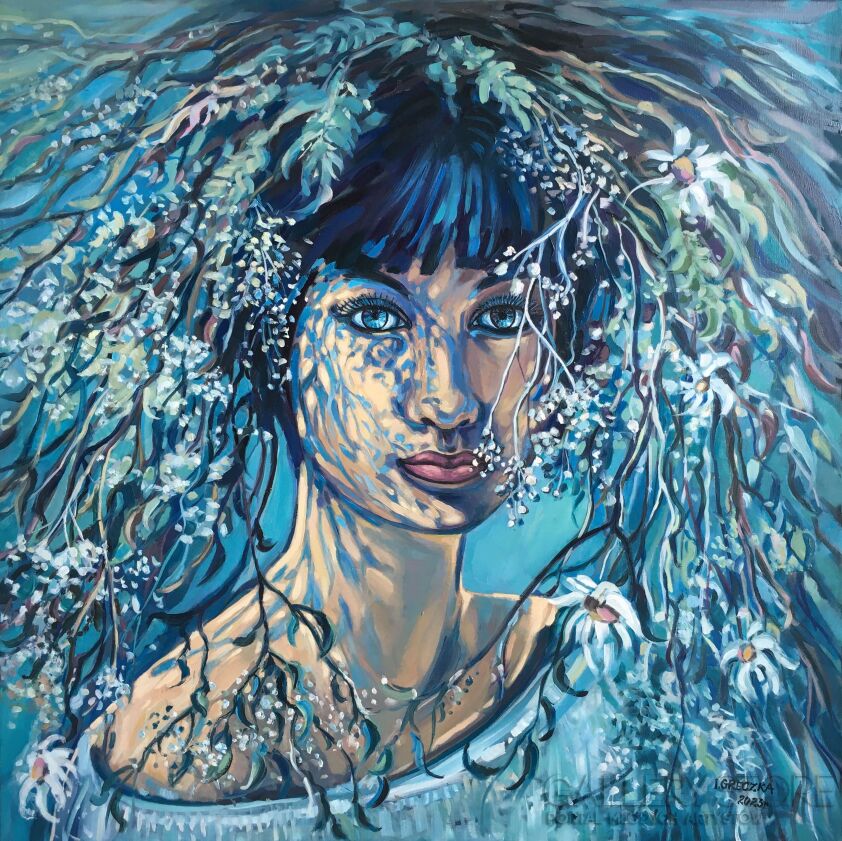 Iwona Greczka-"Światło"-Olej