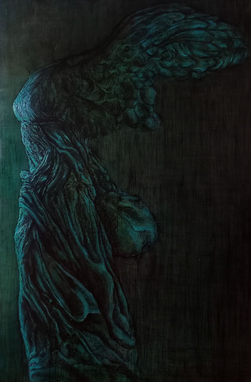 Iwona Jabłońska-Victoria quodam Samothracae-Malarstwo