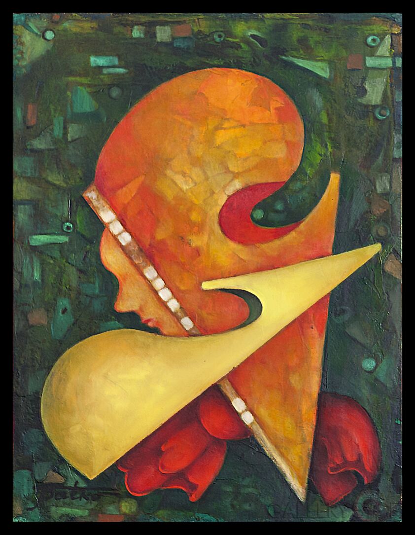 Janina Batko-Pianista-Olej