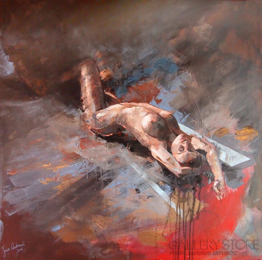 Janusz Orzechowski-Sirène-Akryl