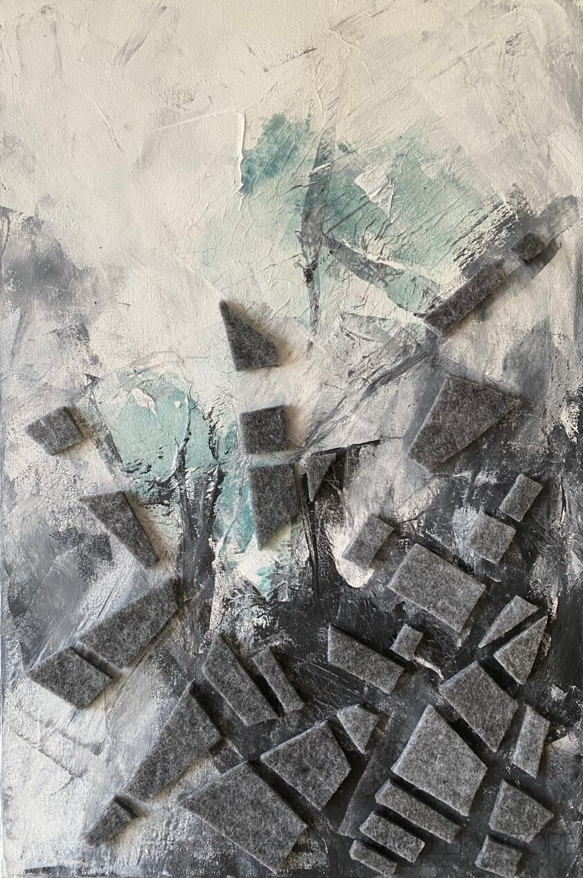 Joanna Wietrzycka-Corridors of thoughts-Technika mieszana