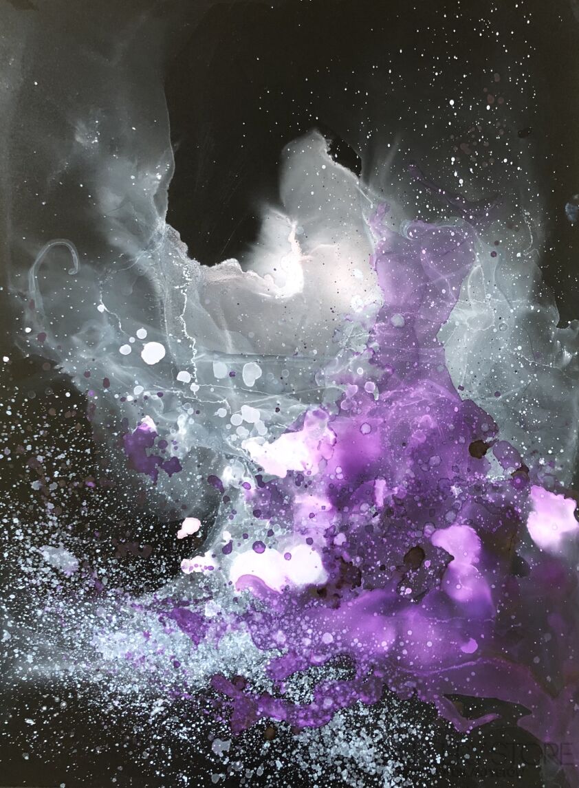 Joanna Wietrzycka-Magellanic cloud-Technika mieszana