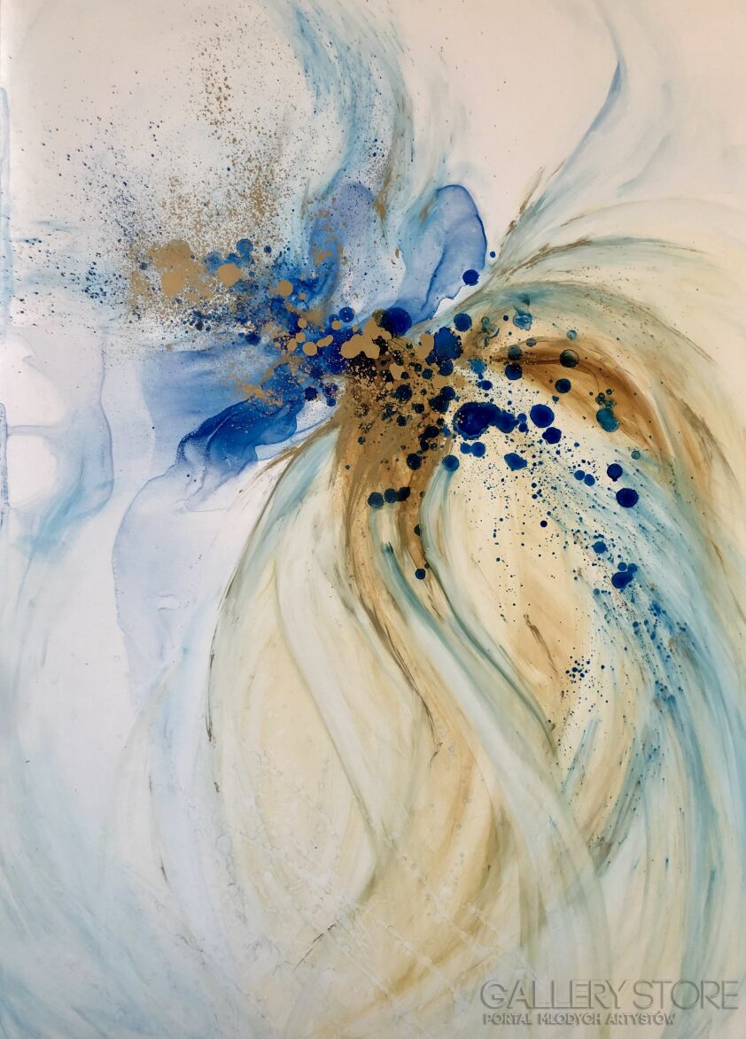 Joanna Wietrzycka-Music of the wind-Technika mieszana