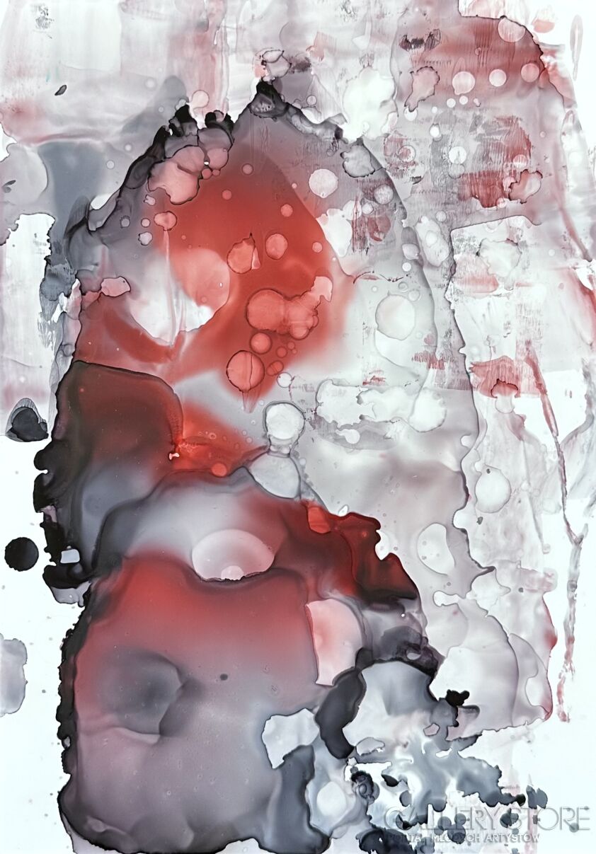Joanna Wietrzycka-Reminescence 2-Technika mieszana