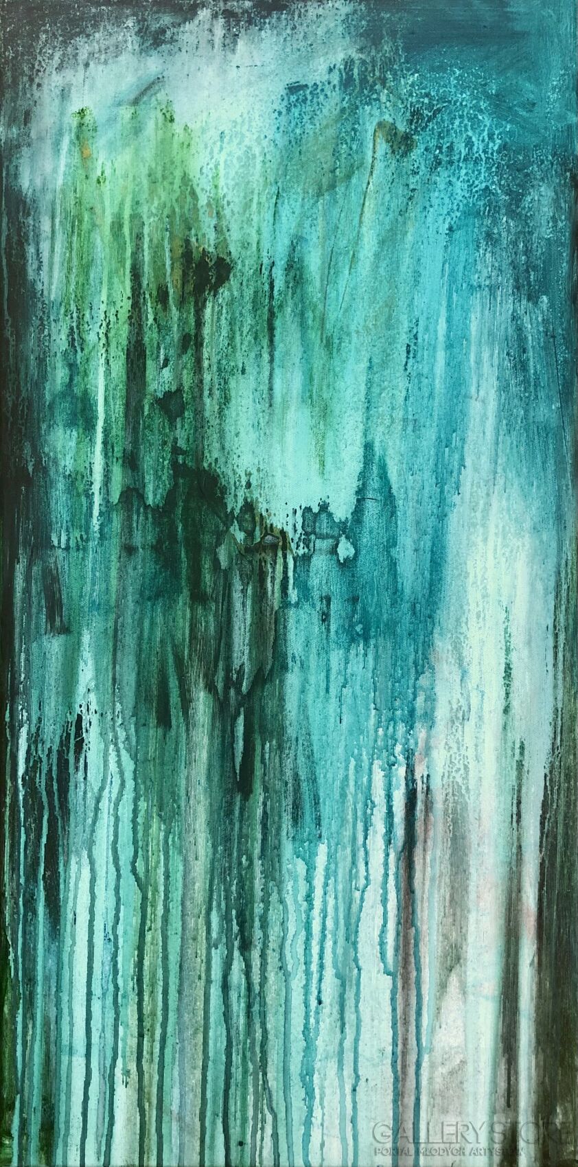 Joanna Wietrzycka-Stream of consciousness-Akryl