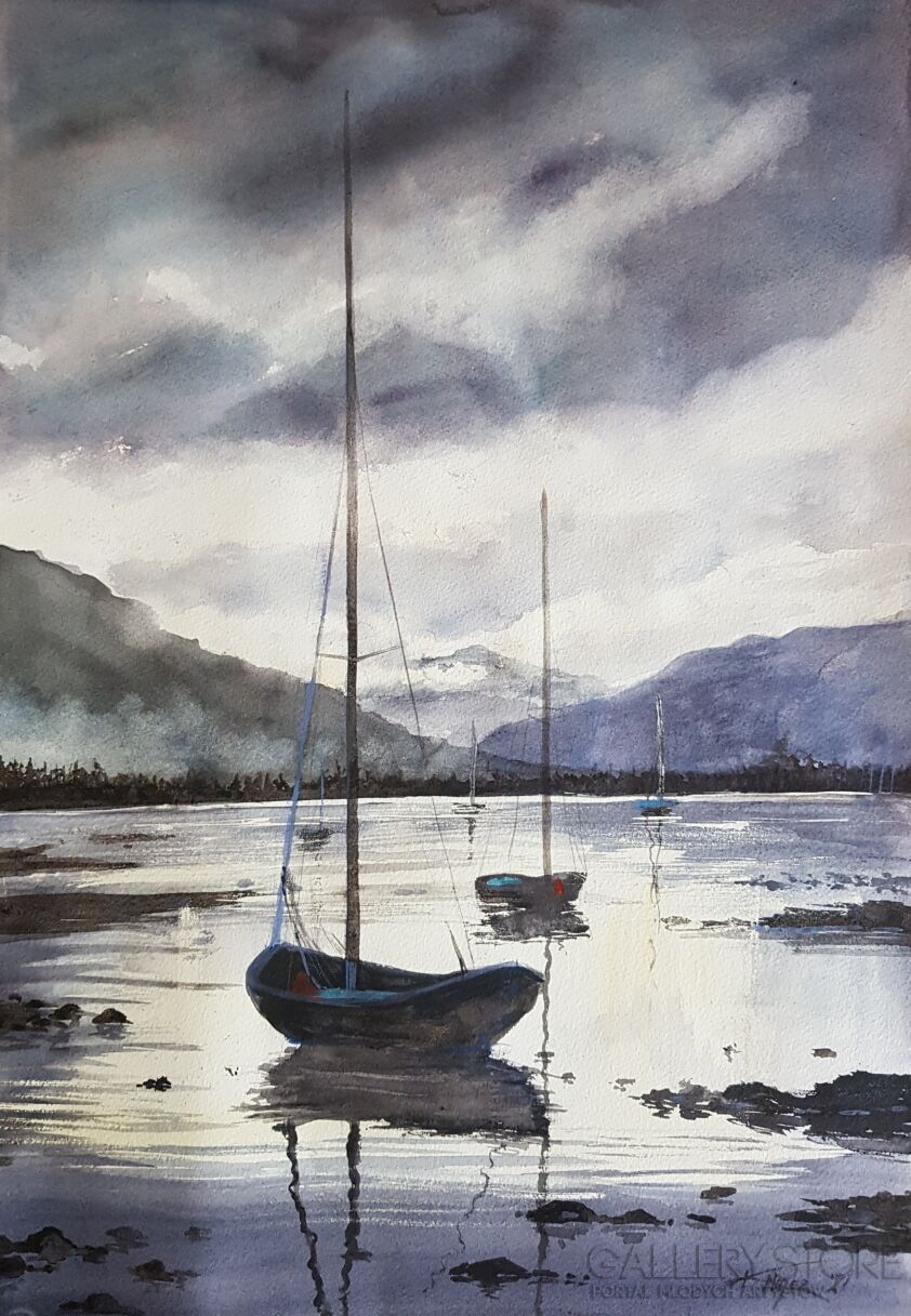 Karolina Majer-Silence-Akwarela