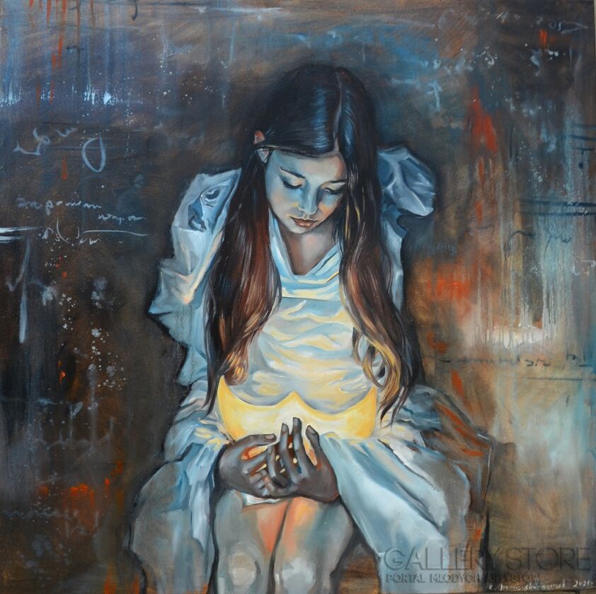 Katarzyna Bruniewska-Gierczak-"Dzieci Ziemi"-Olej