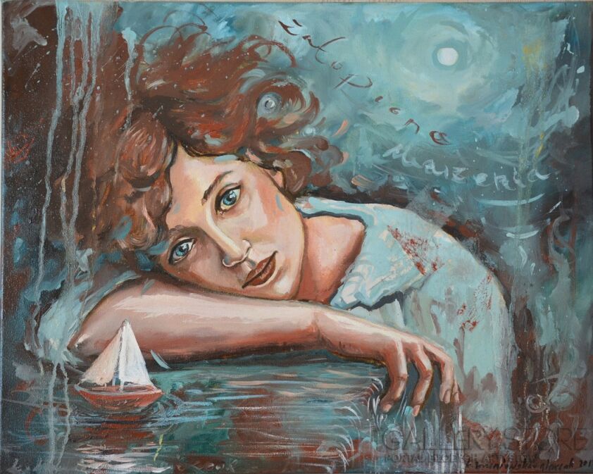 Katarzyna Bruniewska-Gierczak-Zatopione marzenia-Olej