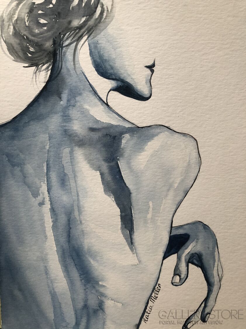 Katia Meller-Znienacka-Akwarela