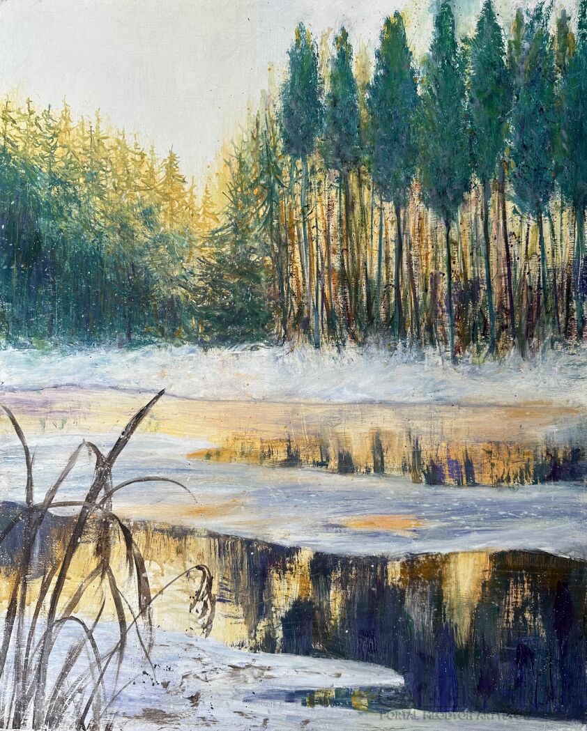Krystyna Nowak-Piękno natury-Olej