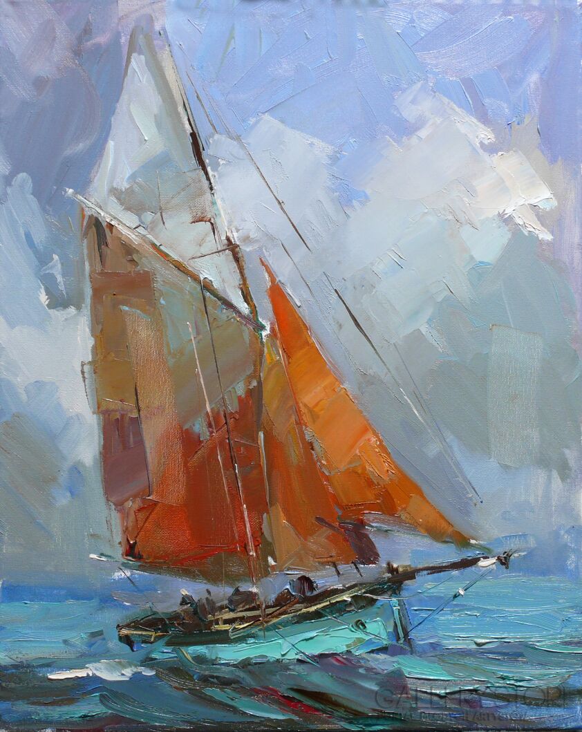Krzysztof Tracz-Pejzaż morski_845-Olej