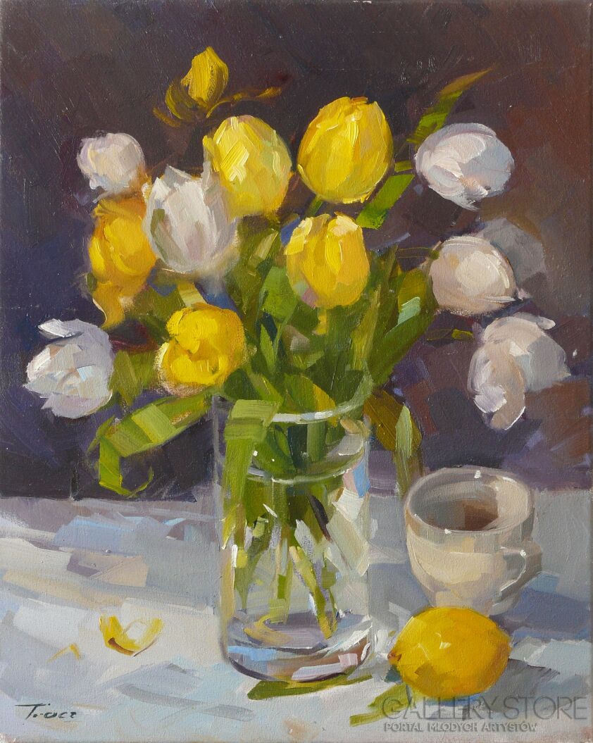 Krzysztof Tracz-Tulipany_1001-Olej