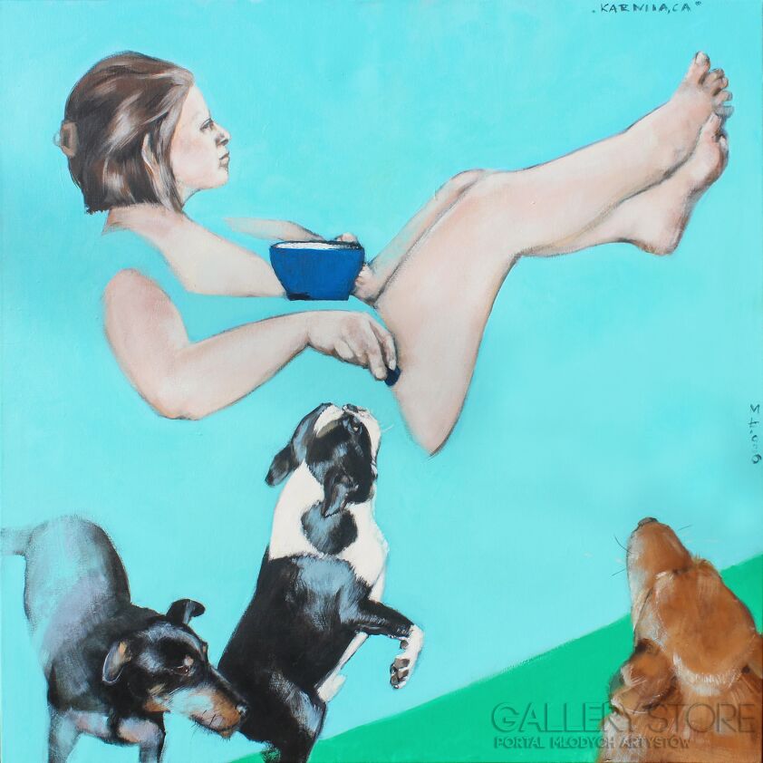 Małgorzata Łodygowska-Karmiąca-Akryl